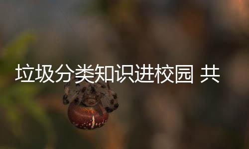 共同园 垃圾知识分类进校健康家园守护